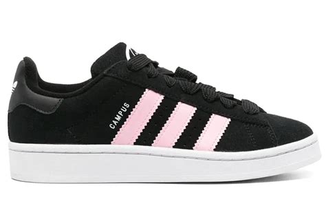 adidas campus grijs met zwart|adidas campus 00s zwart roze.